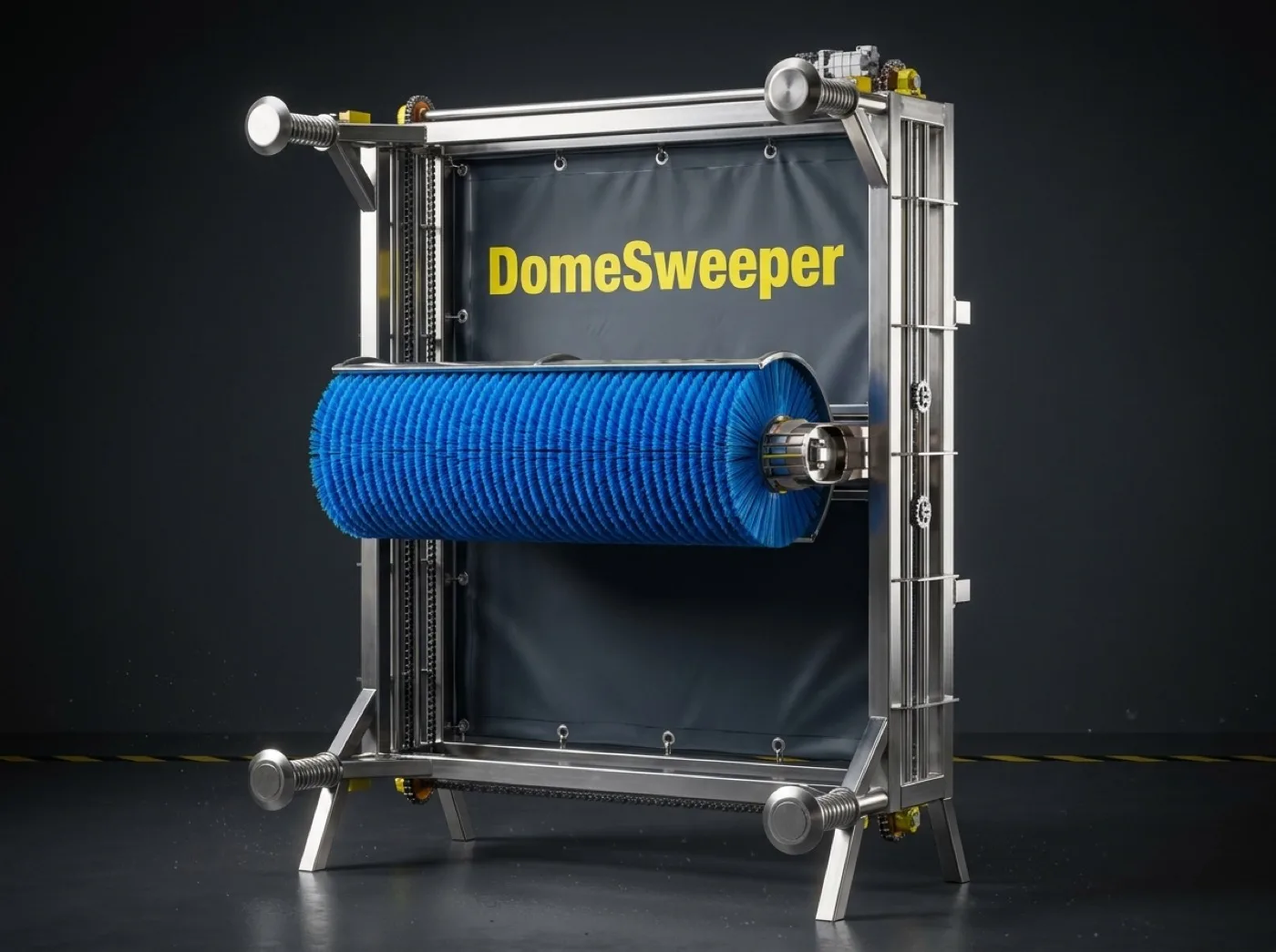DomeSweeper — maszyna do czyszczenia ścian kopuł